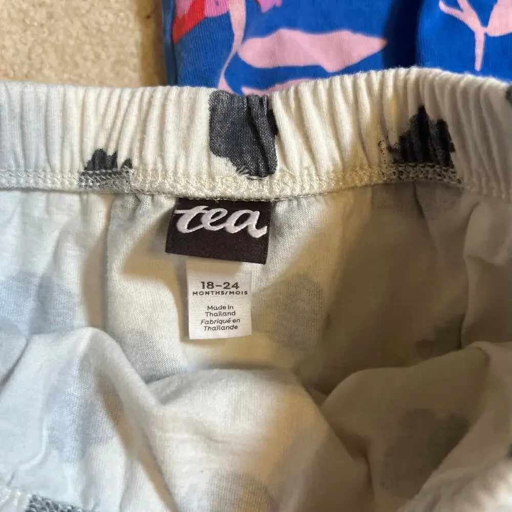 18-24M Tea Collection Bundle Polkadot Skort and Floral Bloomer Shorts